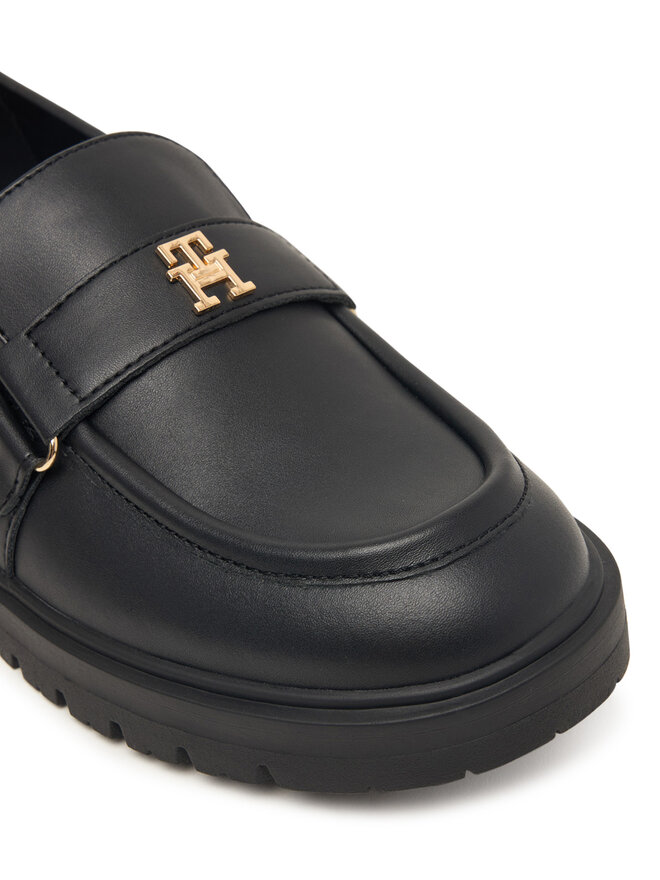 Tommy Hilfiger Slipper Tommy Hilfiger T3A4-35141-1355999 S Schwarz