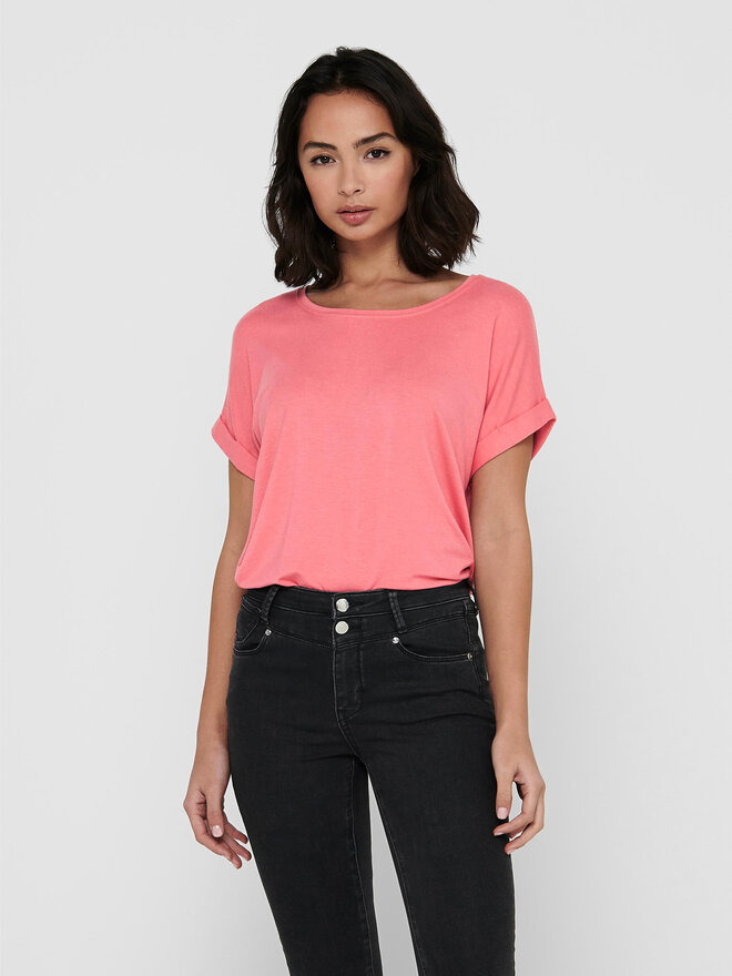 ONLY ONLY Футболка 15106662 Рожевий Regular Fit