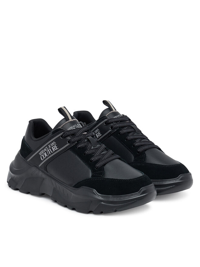 Versace Jeans Couture Сникърси Versace Jeans Couture 79YA3SC2 ZPB30 899 Черен