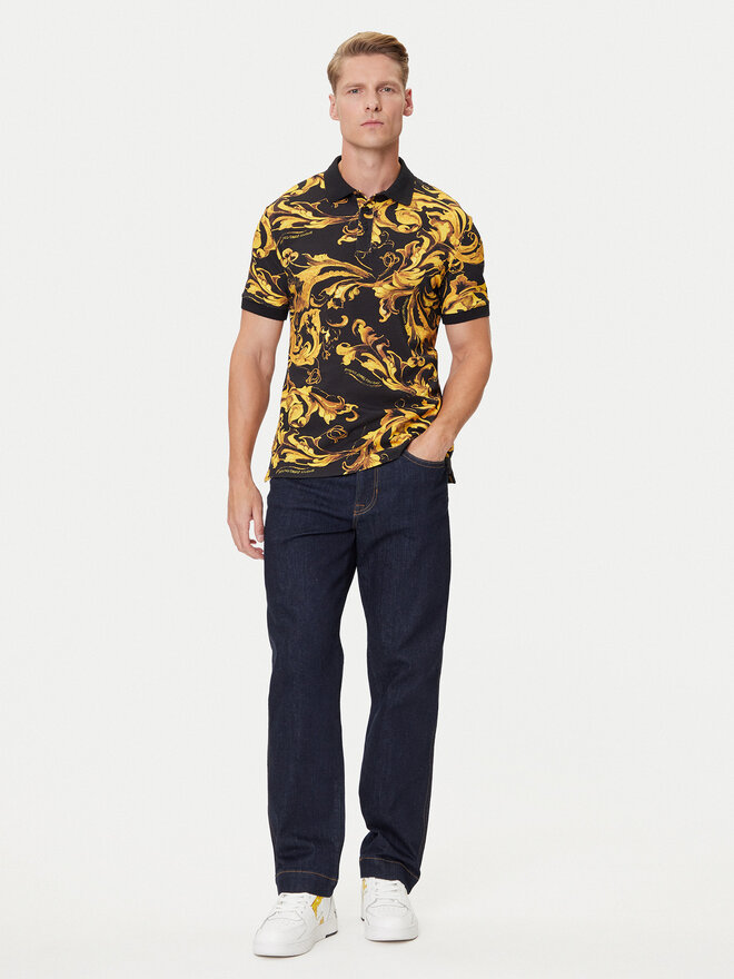Versace Jeans Couture Versace Jeans Couture Polo 79GAG6S0 JS514 Negro Regular Fit