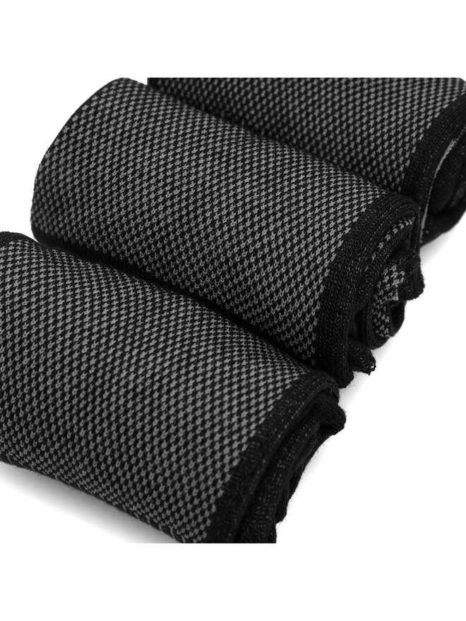 Reebok Sada 3 párů nízkých ponožek unisex Reebok R0356P-SS24 (3-pack) Černá