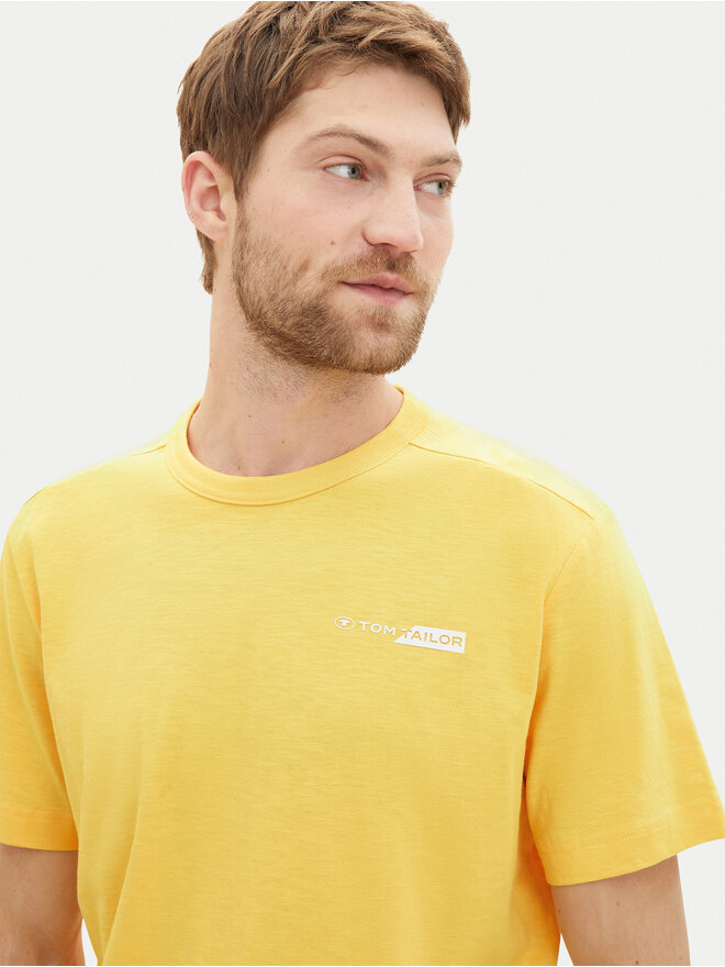 Tom Tailor Tom Tailor Футболка 1040821 Жовтий Regular Fit