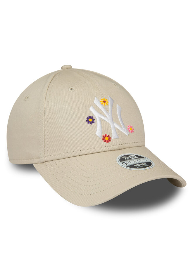New Era Καπέλο Jockey New Era Wmns Flower 940 Nyy 60435012 Μπεζ