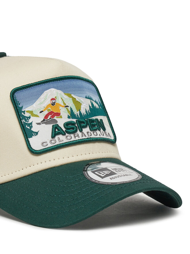 Kepurė su snapeliu New Era Aspen Ski Patch 9FORTY A-Frame