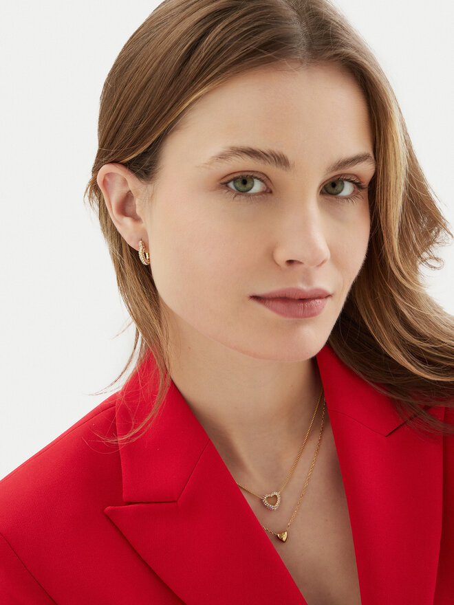 Guess Сережки Guess JUBE05 017JW Золотий