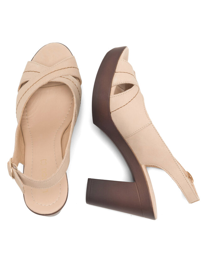 Lasocki Sandalen Lasocki POLTA EST-2025-12 Beige