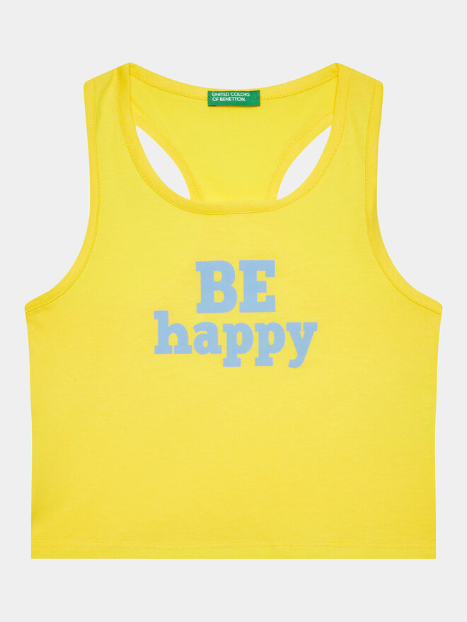 United Colors Of Benetton United Colors Of Benetton Felső 3096CH013 Sárga Regular Fit