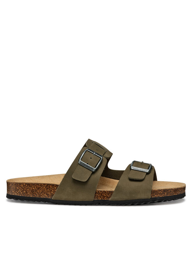 Geox Pantoletten Geox U Sandal Ghita U159VB 00032 C3009 Khakifarben