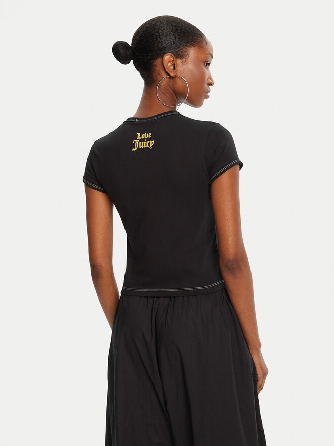 Juicy Couture Juicy Couture Camiseta JCNCT225460 Negro Regular Fit