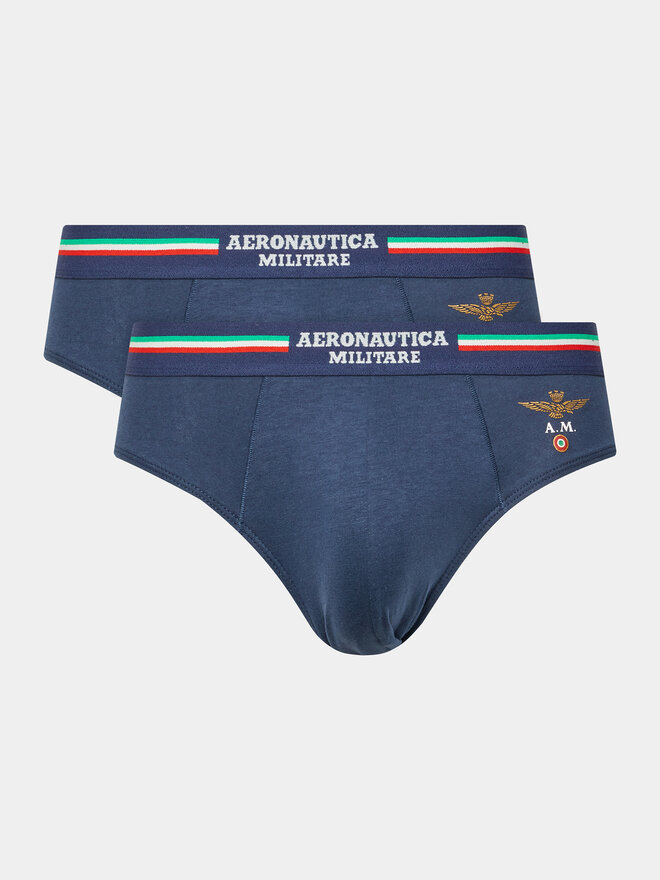 Aeronautica Militare Aeronautica Militare Набір з 2 пар сліпів AM1USL001 Cиній
