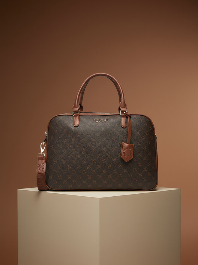 Nine West Чанта за лаптоп Nine West CEO-NEBRASKA-LDA78172 Кафяв