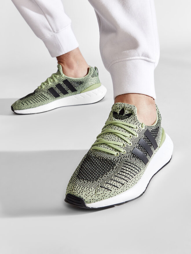 Adidas swift run herren grün outlet