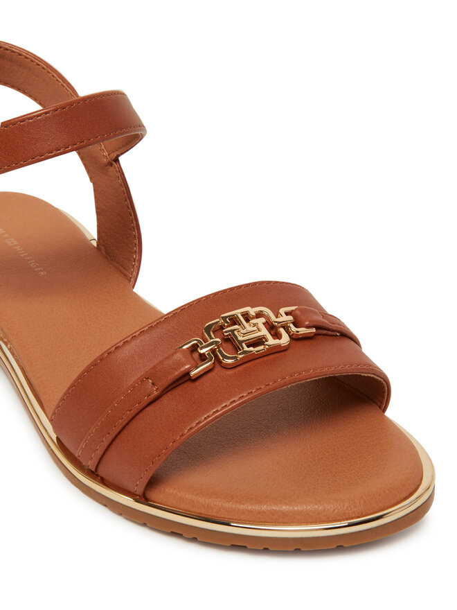 Tommy Hilfiger Sandále Tommy Hilfiger T3A2-33778-0326 S Hnedá