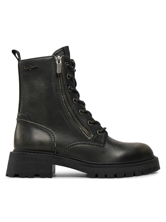 Pepe Jeans Schnürstiefeletten Pepe Jeans Kane PLS50548 Schwarz