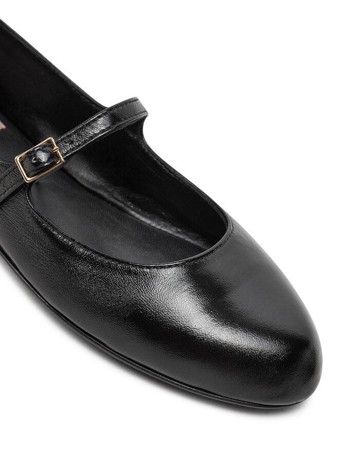 AGL Балеринки AGL Milly Mary Jane D544031PCCREAS0000 Черен