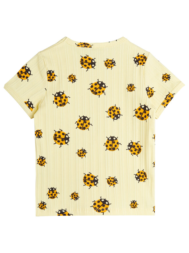 MINI RODINI MINI RODINI Camiseta 2522010623 Amarillo Regular Fit