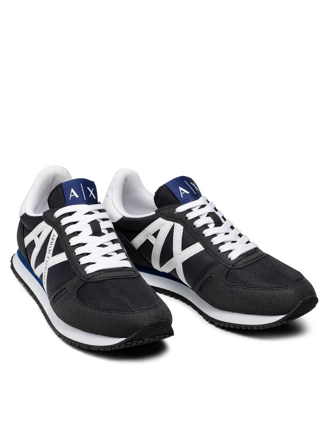 Armani Exchange Sneakersy Armani Exchange XUX017 XCC68 K487 Granatowy