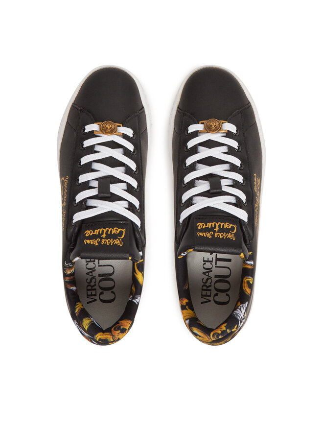Versace Jeans Couture Sneakersy Versace Jeans Couture 78VA3SKL Czarny