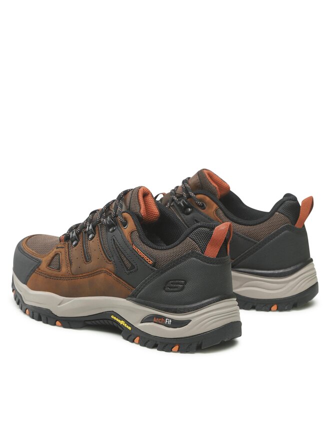 Skechers Κλειστά παπούτσια Skechers Argosa 204630/CDB Καφέ