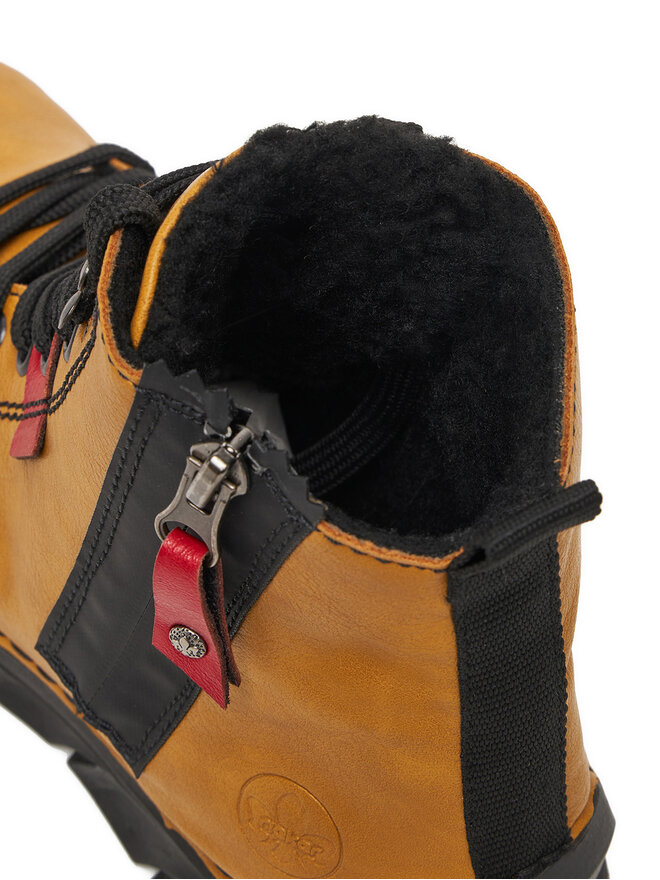 Rieker Botines planos Rieker CEO-55024-68 Amarillo