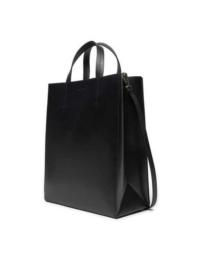 Calvin Klein Torbica Calvin Klein Line Lthr Mini Tote 32 LV04F3002G Crna