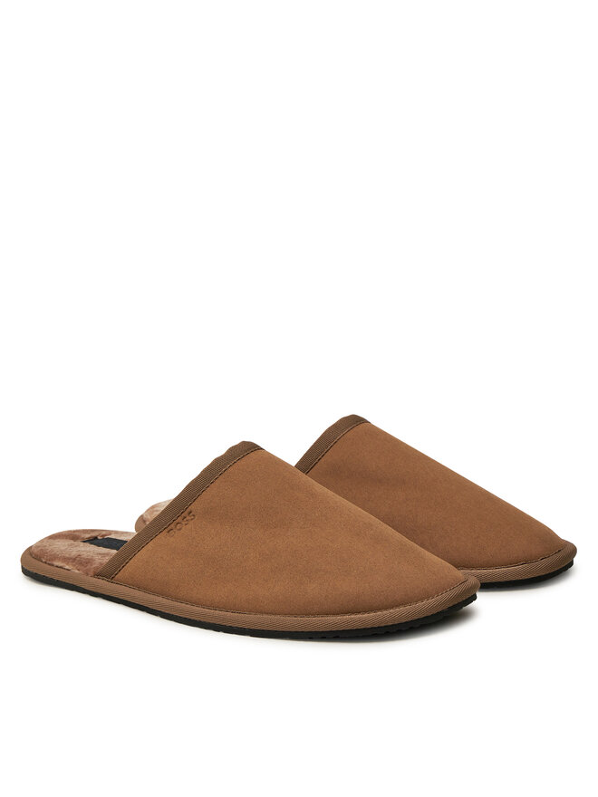 BOSS Hausschuhe Boss Home Slip 50503988 Beige