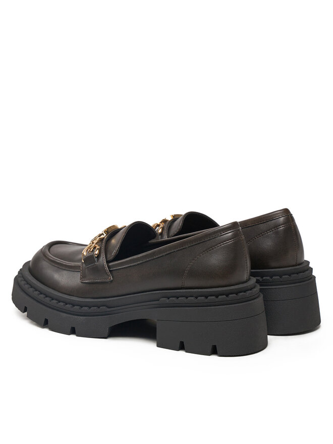 TWINSET лоуфъри с дебела подметка TWINSET 242TGT114 Кафяв