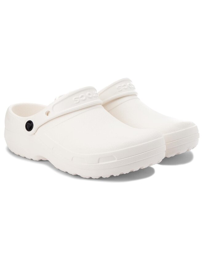 Pantoletten Crocs Specialist II Clog 204590 WeiB eschuhe