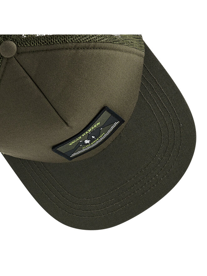 Helly Hansen Бейсболка Helly Hansen Flatbrim Trucker 67155 Зелений