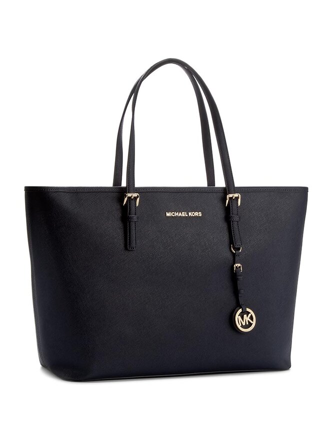 Sac a main Michael Kors Jet Set Travel 30T5GTVT2L Bleu marine chaussures
