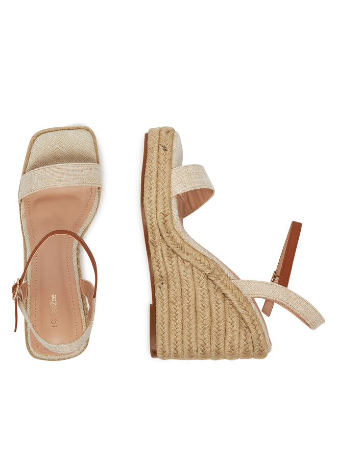 DeeZee Espadryle DeeZee LWSB42-2 Beżowy