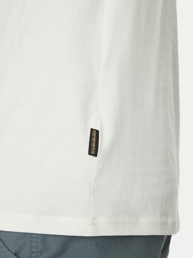 Napapijri Napapijri Majica S-Vignoni NP0A4ILX Écru Regular Fit