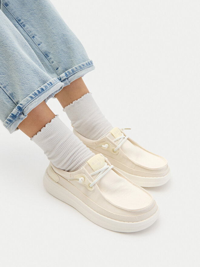 Roxy Halbschuhe Roxy CEO-25SCW144-M Creme