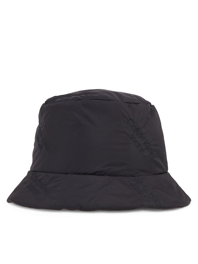 Calvin Klein Jeans Pălărie Calvin Klein Jeans Puffy Aop Bucket Hat K60K611261 Negru