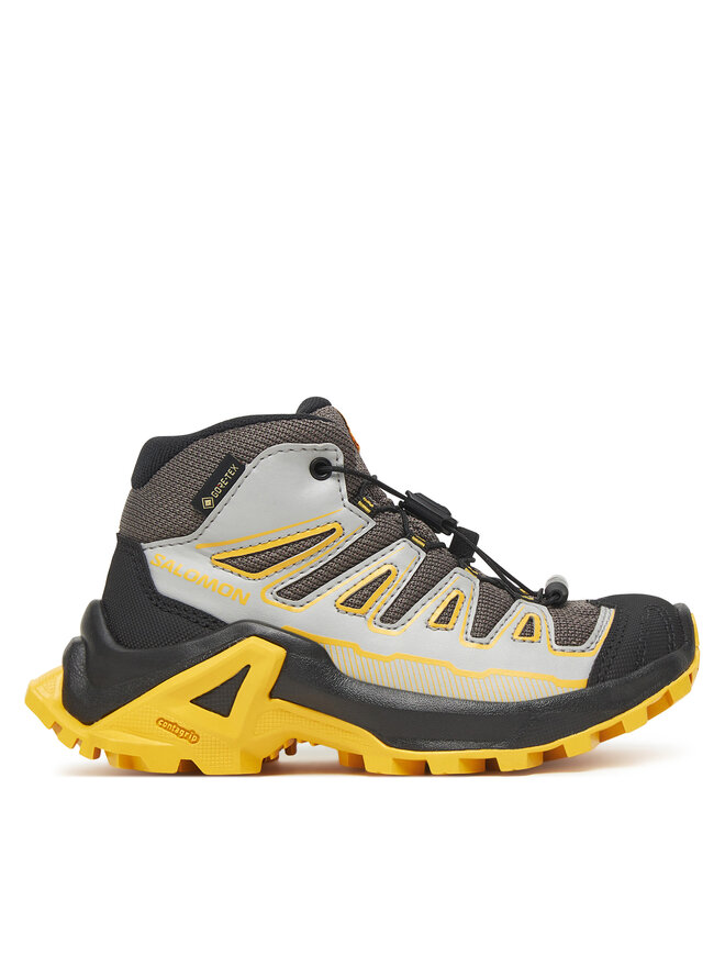 Salomon Trekkingschuhe Salomon X Ultra Mid Gore-Tex L47746000 Grau