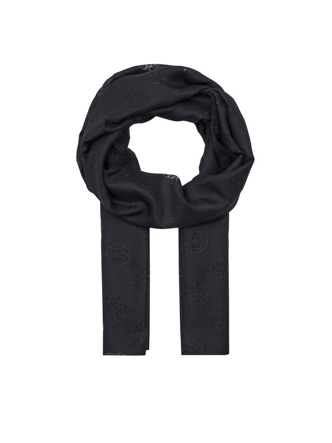 Guess Šál Guess Jorah (BG) Scarves AW5151 COT03 Černá