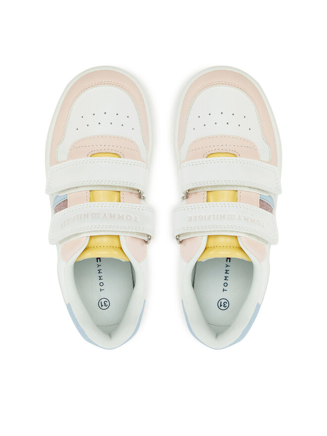 Tommy Hilfiger Tenisice Tommy Hilfiger Flag Low Cut Velcro SNeaker T1A9-33730-1439 S Šarena