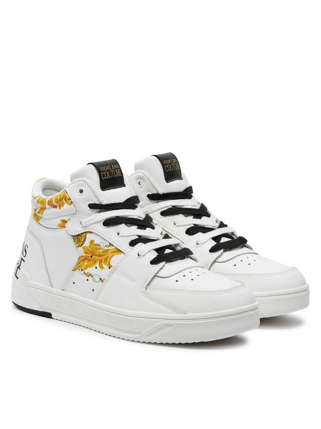 Versace Jeans Couture Sneakersy Versace Jeans Couture 77YA3SJ7 Biały