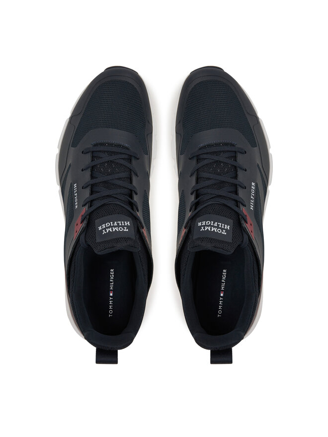 Tommy Hilfiger Sneakers Tommy Hilfiger Modern Comfort Run Mix FM0FM05471 Blu scuro