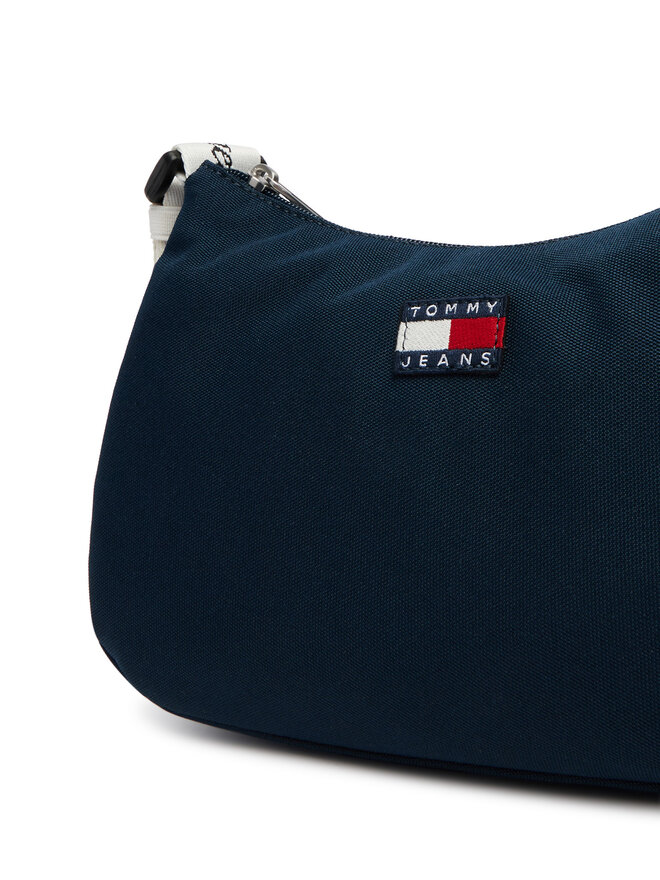 Tommy Jeans Handtasche Tommy Jeans Tjw Ess Daily Shoulder Bag AW0AW18463 Dunkelblau