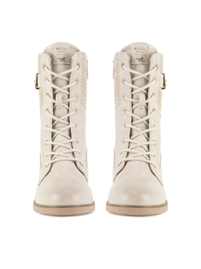 Mustang Schnürschuhe Mustang 1441-507-243 Weiß