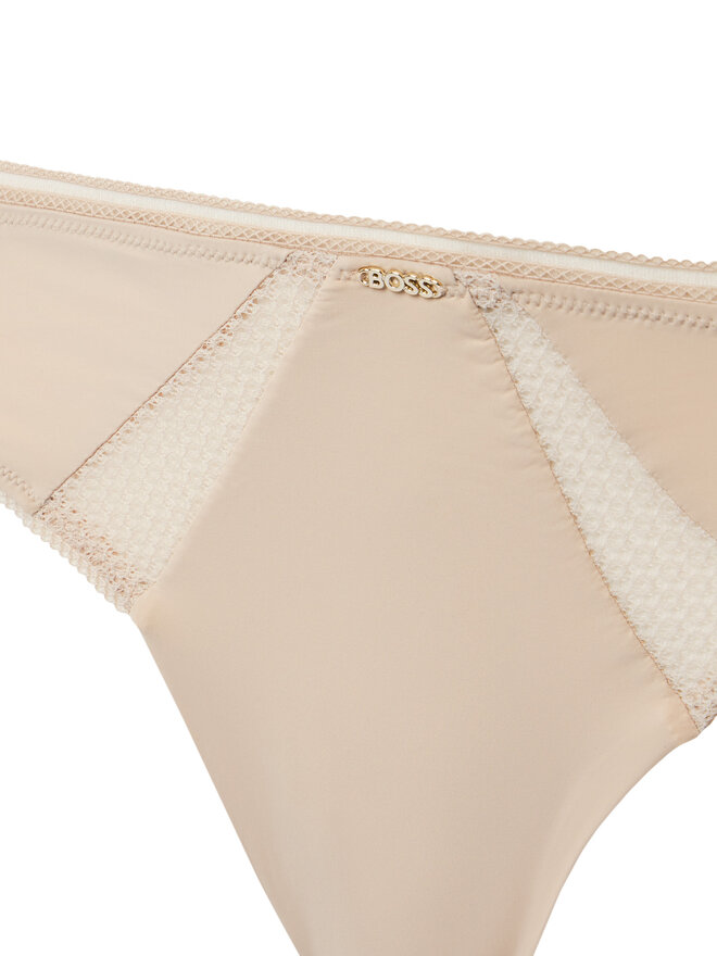 BOSS BOSS Klassischer Damenslip Pure 50545054 Beige