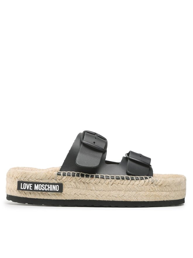 LOVE MOSCHINO Еспадрили LOVE MOSCHINO JA28123G1GIAJ000 Черен