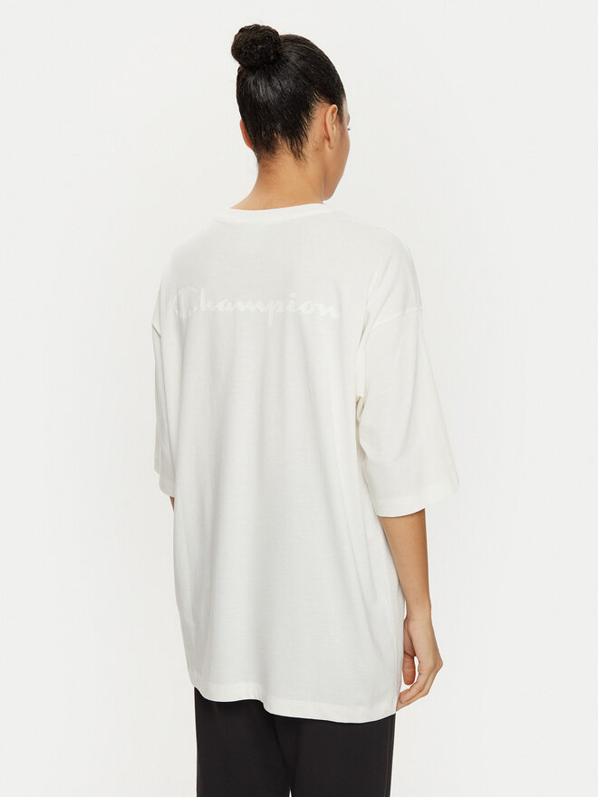 Champion Champion Majica 117537 Écru Loose Fit