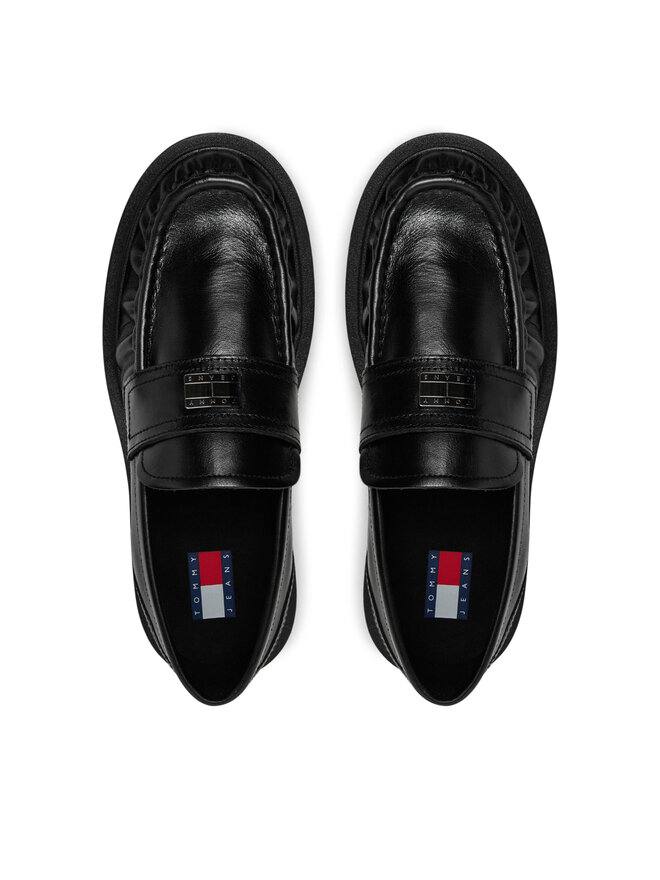 Tommy Jeans Loaferek Tommy Jeans EN0EN02708 Fekete