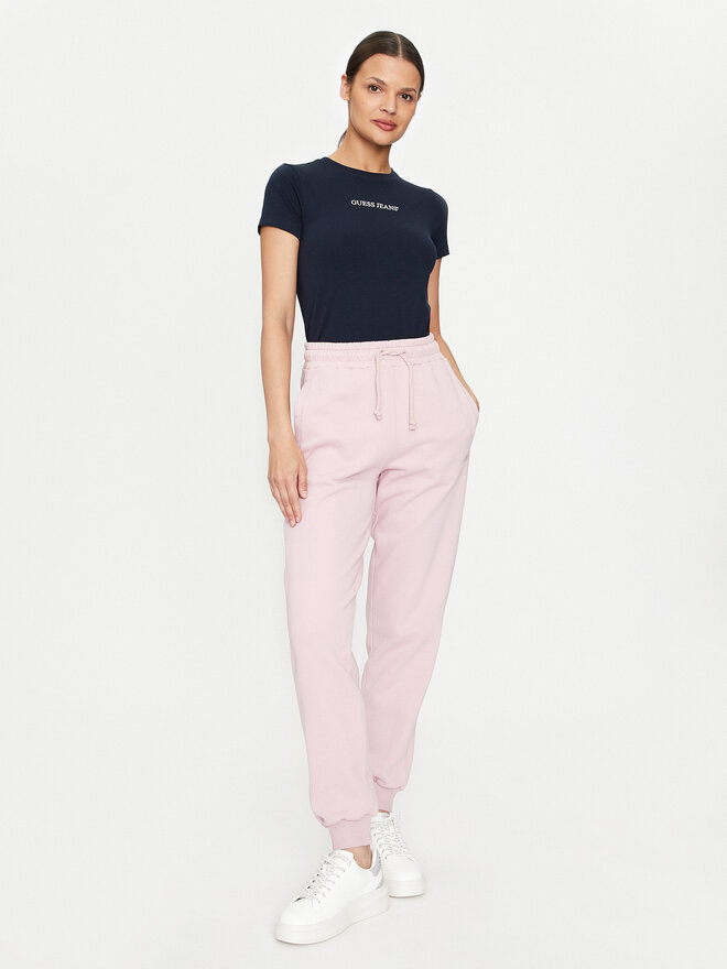 Guess Jeans Guess Jeans Póló W4YI01 J1314 Sötétkék Slim Fit