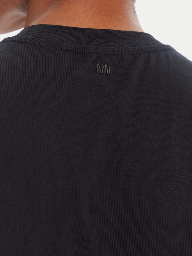 AMI PARIS AMI PARIS Póló BFUTS035.724 Fekete Regular Fit