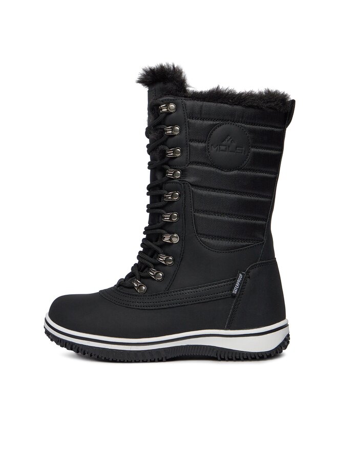 MOLS Škornji za sneg MOLS Drenu W Winterboot WP M204385 Črna