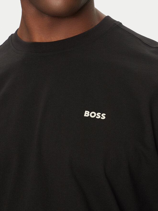 BOSS BOSS Póló Te_Surfaceshort 50534925 Fekete Relaxed Fit