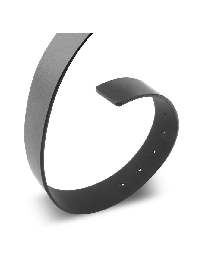 Calvin Klein Pasek Damski Calvin Klein Ck Logo Belt 3.5 K60K602141 80 Czarny